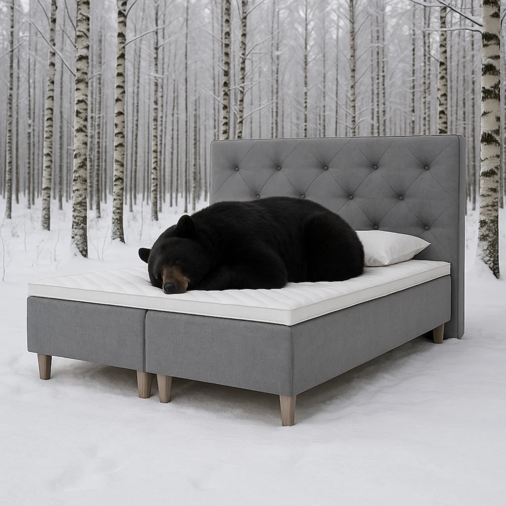 Metsän kulta eco runkosänky ja pääty